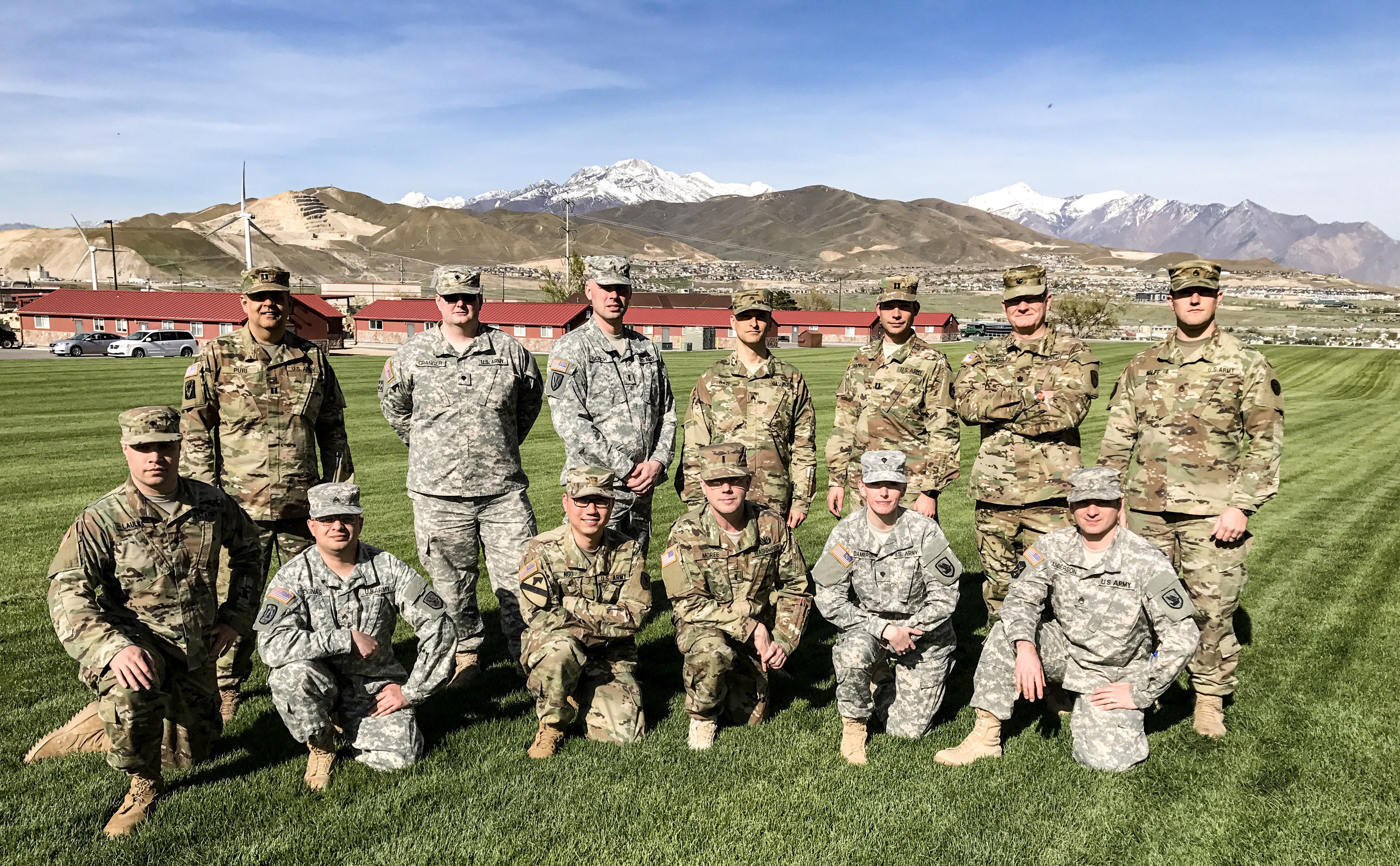 Team Washington at Cyber Shield 2017, Camp Williams, Utah