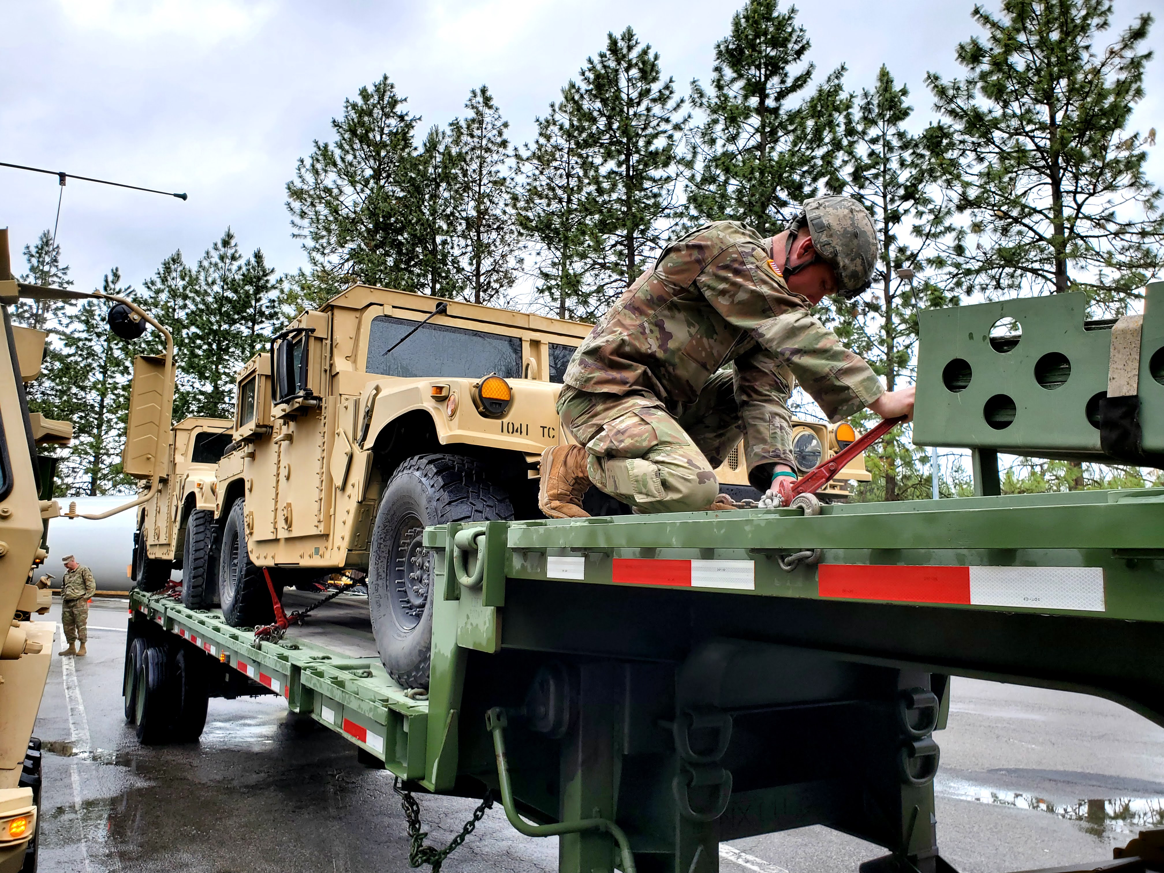 1041st Transportation Company regains identity during eventful annual training