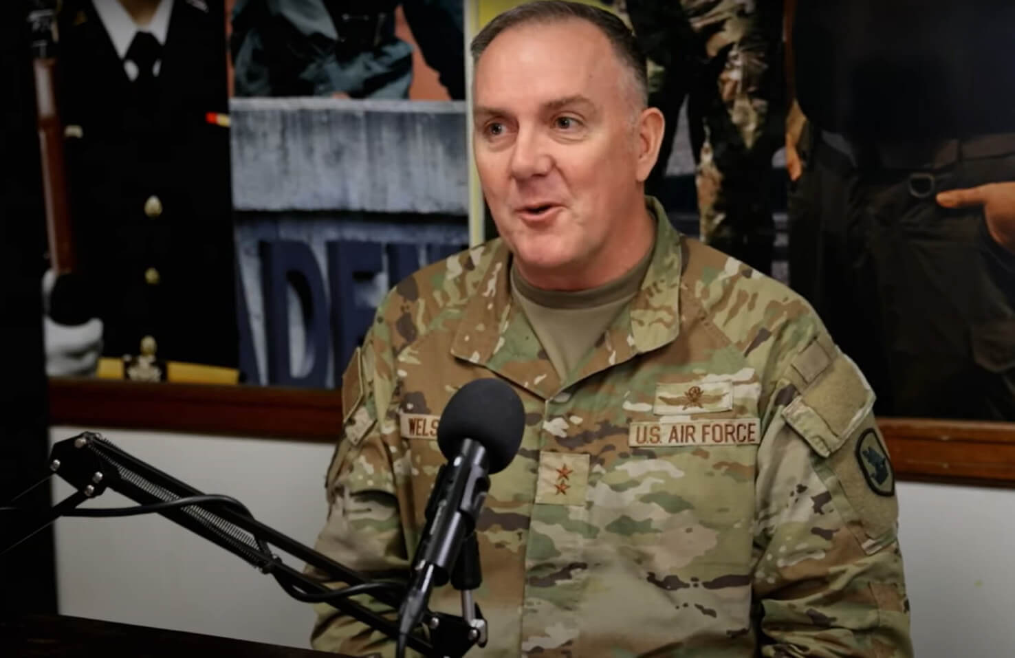 Conversation with the Adjutant General