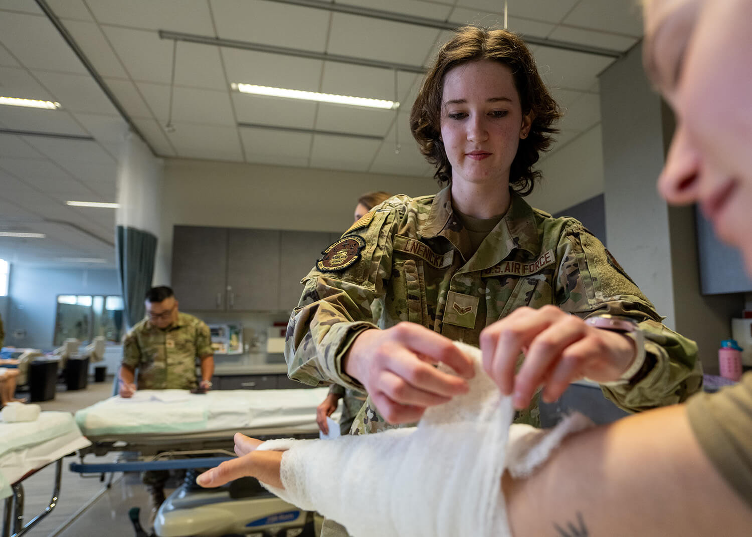 WSU Nursing Program helps train 141st ANG troops