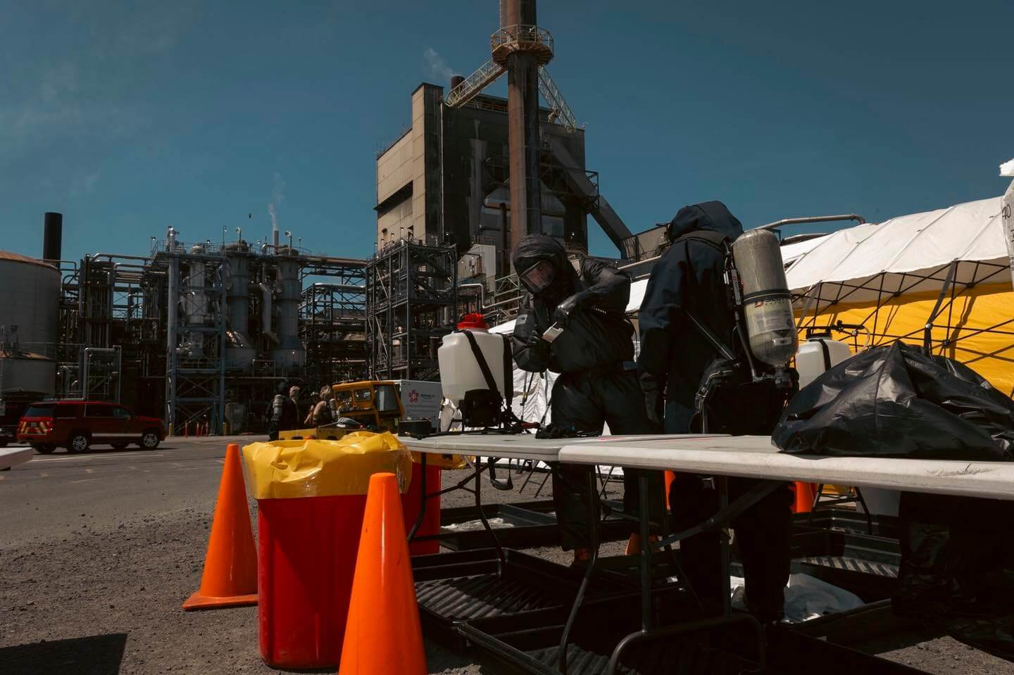 Washington Guard supports chemical spill response